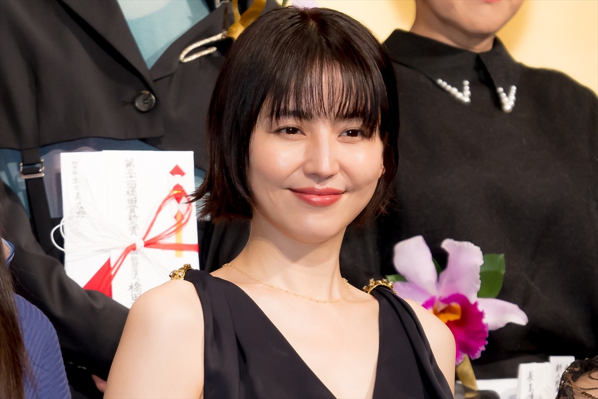 小池栄子、橋田賞受賞　大河撮影を通して「やっぱりお芝居が好きなんだ」と確信