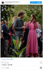 キャサリン皇太子妃、チェルシー・フラワー・ショーをサプライズ訪問　※「プリンス＆プリンセス・オブ・ウェールズ」インスタグラム