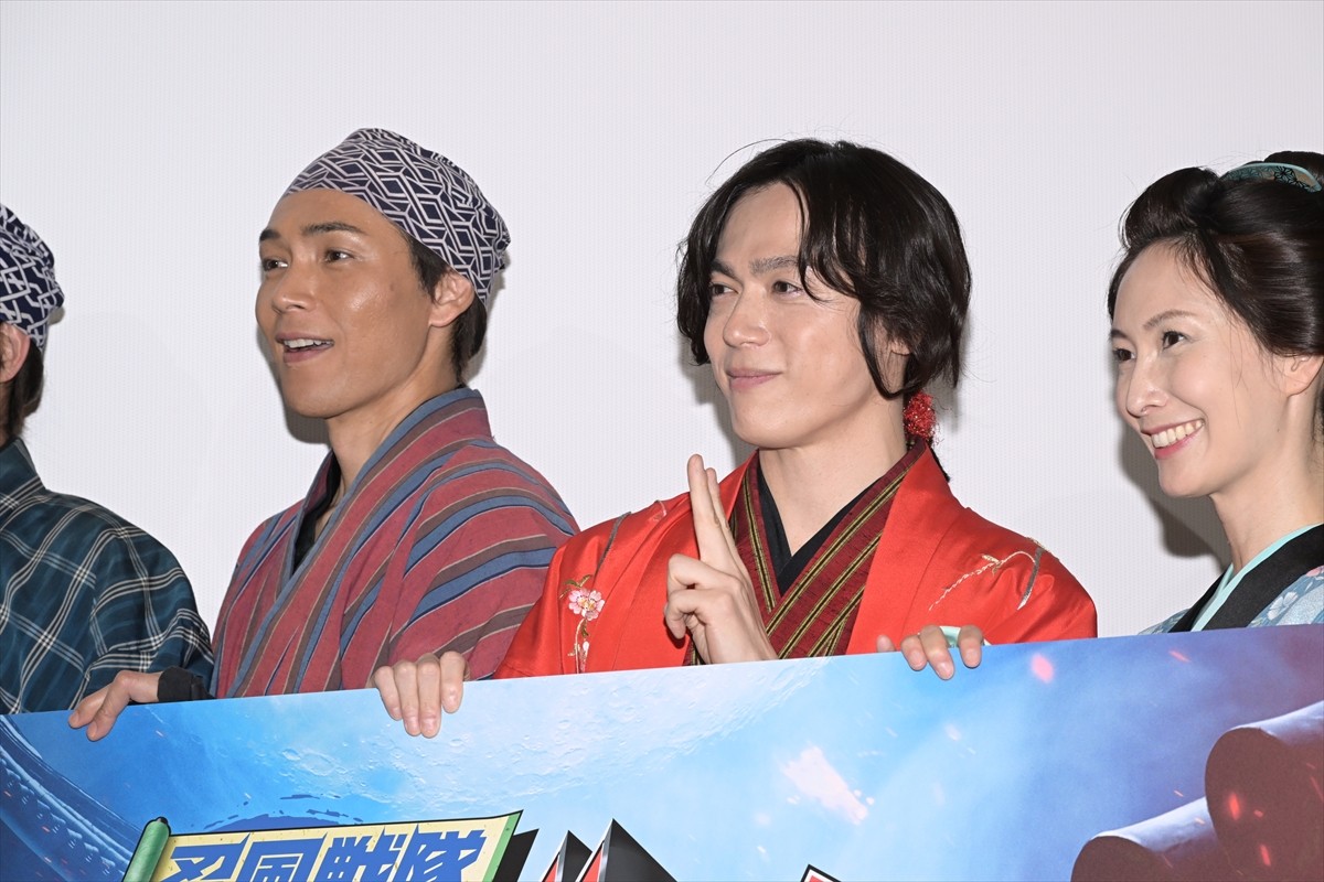 塩谷瞬、『ハリケンジャー』復活に笑顔「シュシュっと、戻ってまいりました！」