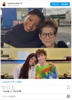 『リトル・マーメイド』の撮影裏、以前vs今　※「ジェイコブ・トンブレイ」インスタグラム
