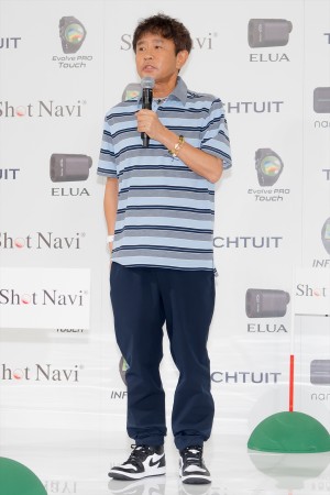 ダウンタウン・浜田雅功、「ShotNavi新製品＆新CM」記者発表会に登場