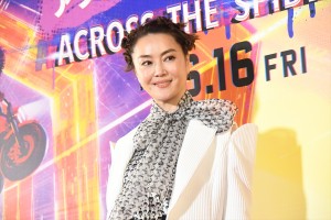 観月ありさ、『スパイダーマン：アクロス・ザ・スパイダーバース』日本最速試写会レッドカーペット・イベントに登場