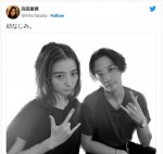 【写真】高田里穂、渡部秀との『仮面ライダーオーズ』2ショット