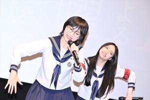 新しい学校のリーダーズ、ドラマ『警部補ダイマジン』記者会見に登場