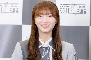櫻坂46・田村保乃、櫻坂46展「新せ界」プレス内覧会に登場