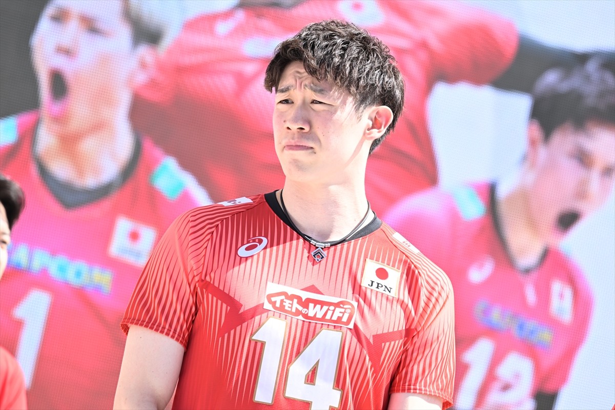 バレー日本代表キャプテン石川祐希、パリ五輪予選に意気込み「絶対にオリンピックの切符を取ります」