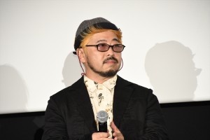 清水崇監督、映画『ミンナのウタ』公開前夜祭舞台挨拶に登場