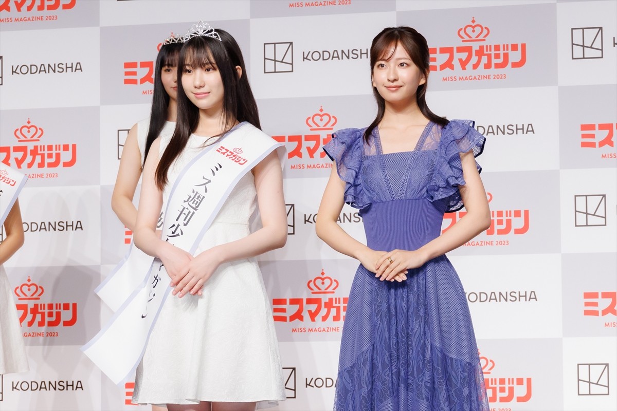 「ミスマガジン2023」グランプリは宮崎出身・今森茉耶　「てげうれしい」と方言披露
