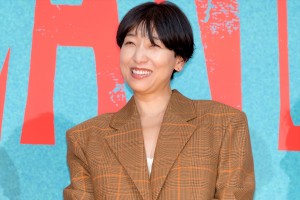  安藤サクラ、映画『BAD LANDS バッド・ランズ』完成披露試写会に登場