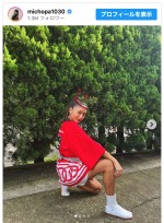 みちょぱ、粋でいなせな法被ショット　※「みちょぱ」インスタグラム