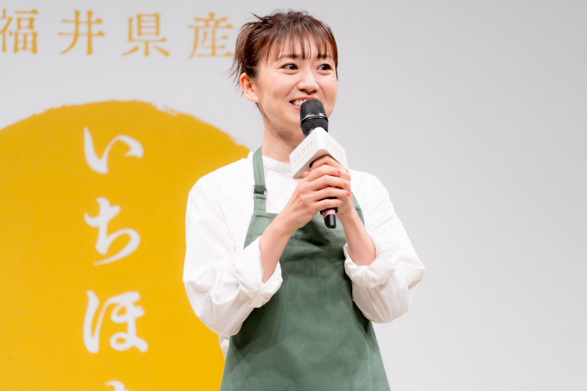 大島優子、第1子出産後初の公の場　子どもはお米大好き「舌が肥えちゃう」