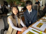 ドラマ『時をかけるな、恋人たち』より（左から）吉岡里帆、西垣匠