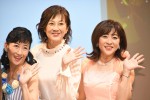 「お神セブン　デビュー40周年イベント」囲み取材の様子