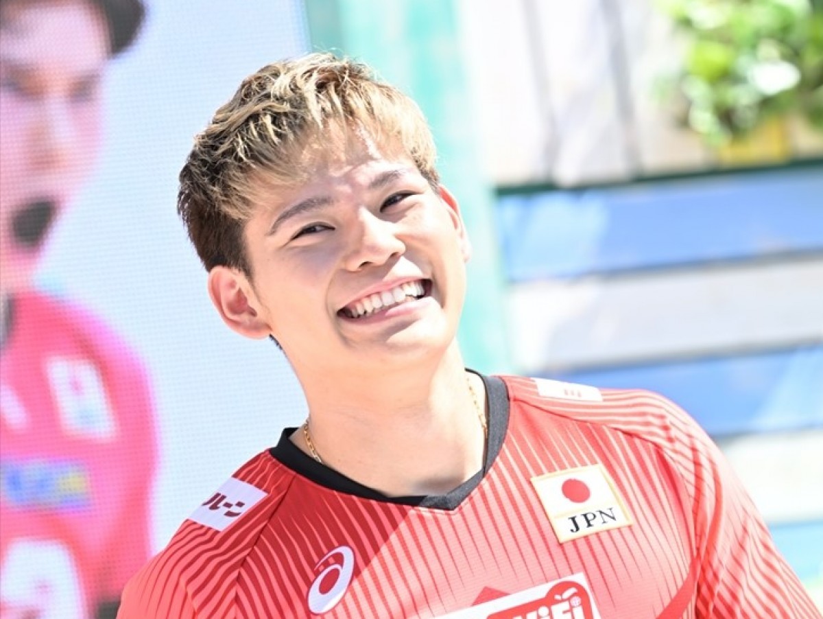 西田有志、『FIVB パリ五輪予選/ワールドカップバレー2023』開幕50日前イベントに登場