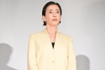 映画『月』公開記念舞台あいさつに登壇した宮沢りえ