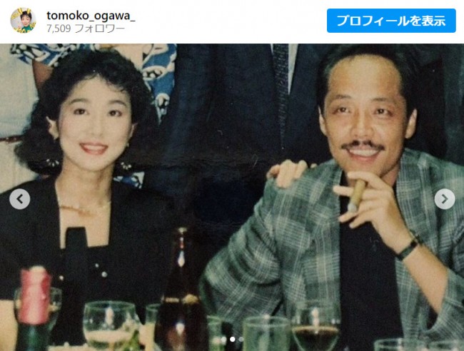 小川知子、谷村新司さん追悼　懐かしい写真と共に思い出語る　※「小川知子」インスタグラム
