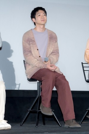 松下洸平、木曜劇場『いちばんすきな花』完成披露試写イベントに登場