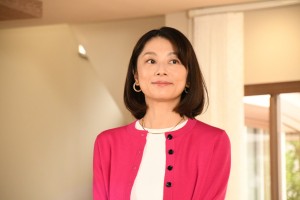ドラマ『コタツがない家』制作発表会見に出席した小池栄子
