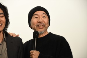 塚本晋也監督、映画『ほかげ』公開記念舞台挨拶に登場