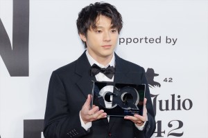 山田裕貴、「GQ MEN OF THE YEAR 2023」フォトコールに登場