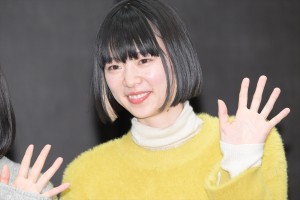 片山友希、ドラマ『SHUT UP』記者会見に登場