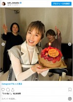 51歳の誕生日を迎えた高岡早紀　※「高岡早紀」インスタグラム