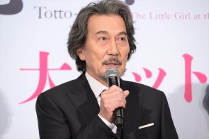 役所広司、映画『窓ぎわのトットちゃん』初日舞台挨拶に登場