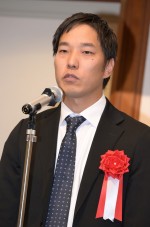 佐近圭太郎監督、「新藤兼人賞 2023」第28回授賞式に登場