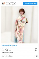 守屋麗奈がインスタグラムを開設　※「守屋麗奈」インスタグラム