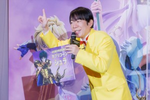ダンディ坂野、『聖闘士星矢：Knights of the Zodiac バトル・サンクチュアリ』配信記念イベントに登場