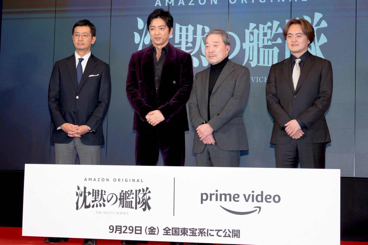 大沢たかお、『沈黙の艦隊』実写化で主演「力のある日本映画を見せられれば」