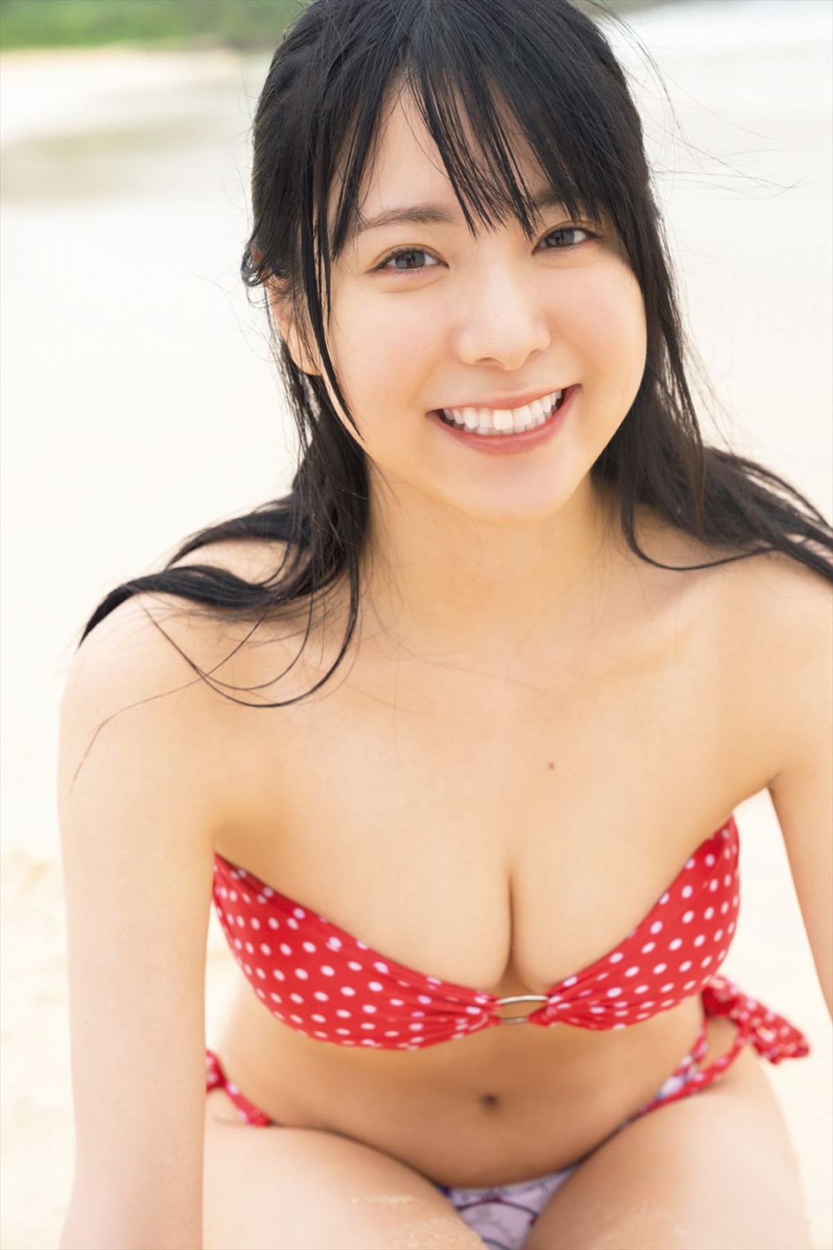 現役JK・天野きき、ビキニで”ちょっぴり”大人の姿を披露
