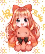 『異世界でもふもふなでなでするためがんばってます。』、キャラクター原案・雀葵蘭描き下ろしイラスト