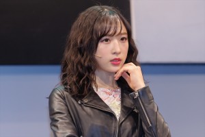 AKB48・小栗有以、舞台『オッドタクシー 金剛石は傷つかない』囲み取材会に登場