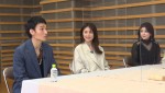 『突然ですが占ってもいいですか？』に出演する（左から）草なぎ剛、井川遥、宮澤エマ