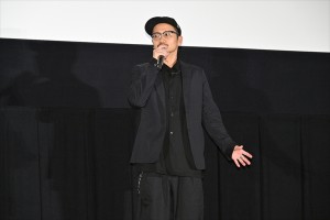 牧賢治監督、映画『Sin Clock』初日舞台挨拶に登場