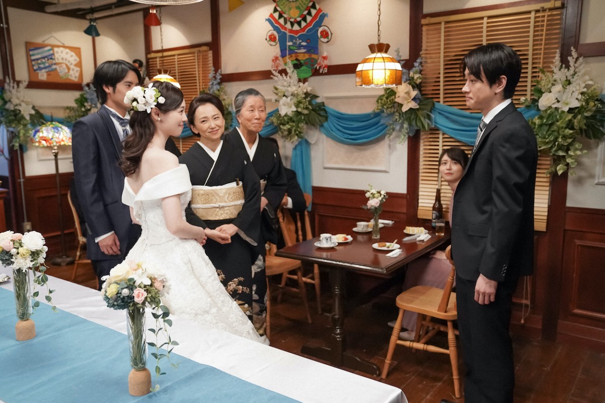 来週の『舞いあがれ！』“舞”福原遥と“貴司”赤楚衛二が結婚　パーティに“悠人”横山裕も駆けつける