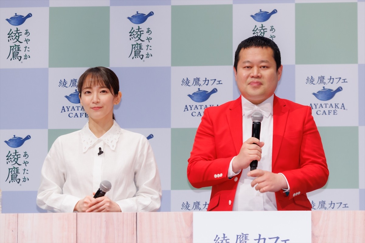 吉岡里帆、リーゼントを下ろしたモグライダー芝に「ギャップ萌えっていうんですか」