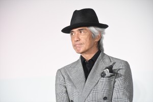 佐藤浩市、『映画 ネメシス 黄金螺旋の謎』初日舞台挨拶に登場