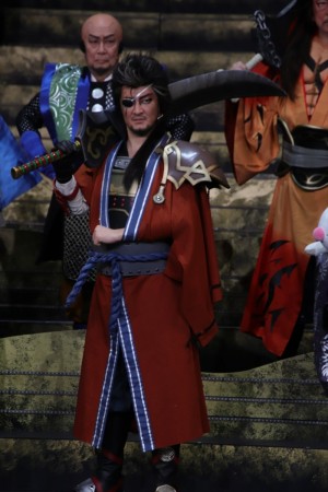 アーロン役・中村獅童、『新作歌舞伎 ファイナルファンタジーX』初日前会見に登場