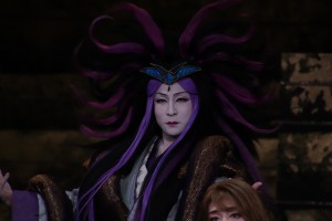 ユウナレスカ役・中村芝のぶ、『新作歌舞伎 ファイナルファンタジーX』初日前会見に登場