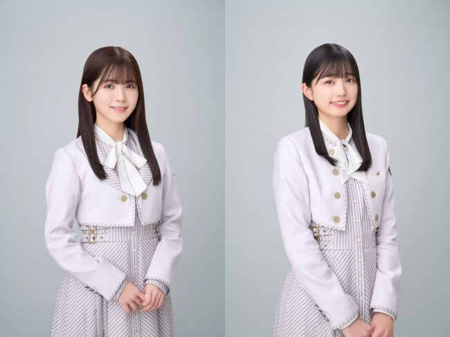 (左から)乃木坂46・筒井あやめ、五百城茉央