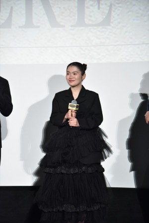 富田望生、『映画 ネメシス 黄金螺旋の謎』ジャパンプレミア レッドカーペット＆舞台挨拶イベントに登場