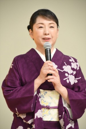 松坂慶子、連続テレビ小説『らんまん』試写会に登場