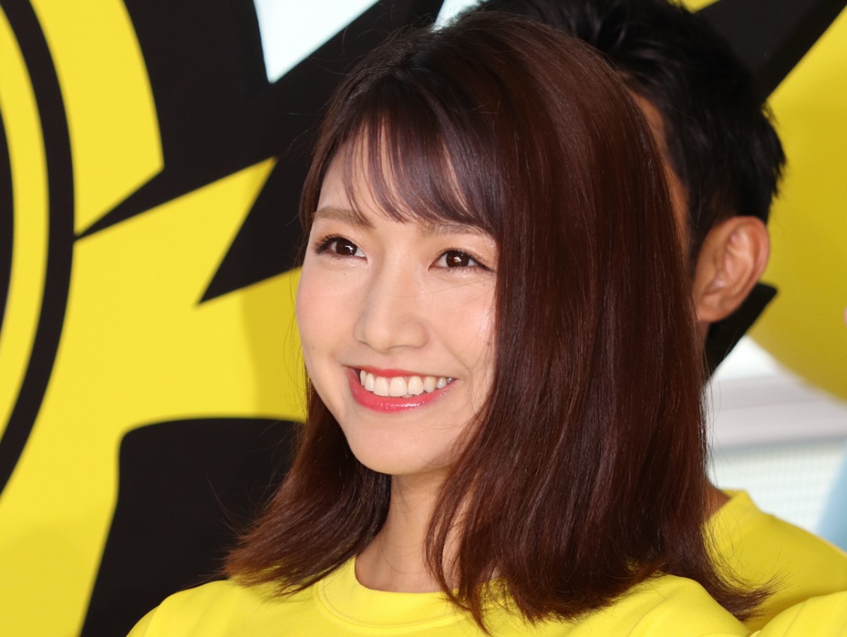 三田友梨佳アナウンサー(2019年撮影)