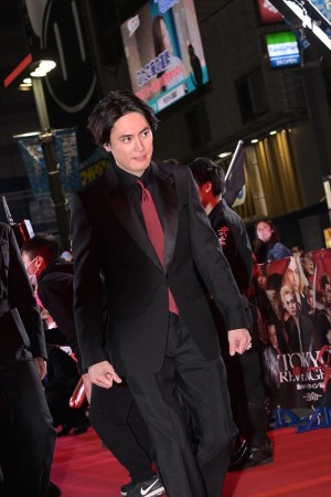 間宮祥太朗、映画『東京リベンジャーズ2 血のハロウィン編‐運命‐』プレミアムナイト レッドカーペットイベントに登場