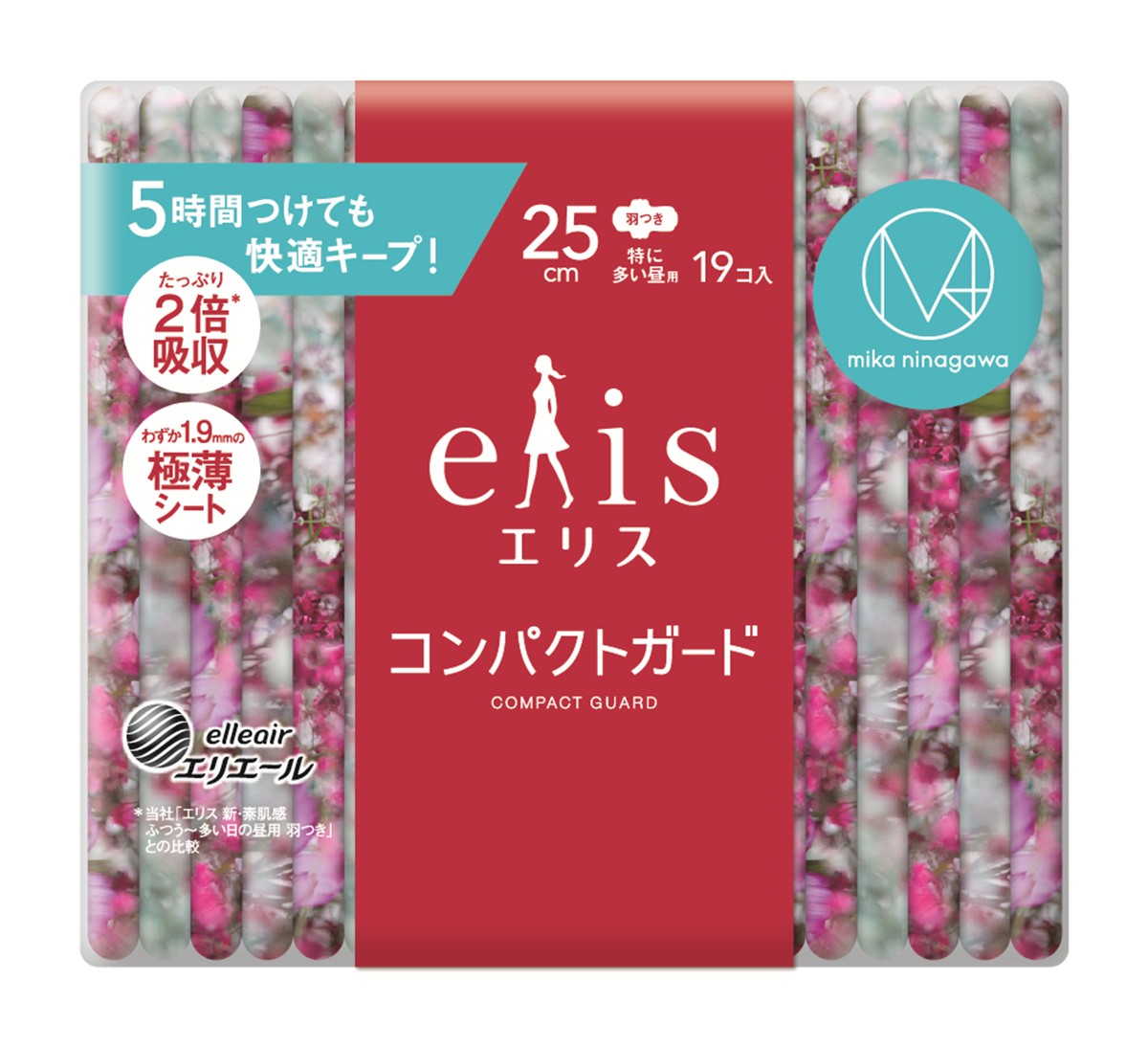 20230428「『M／mika ninagawa』コラボ『エリス コンパクトガード』＆『エリス 素肌のきもち M』」