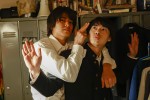 ドラマ『だが、情熱はある』（左から）高校時代の若林正恭（高橋海人）、春日俊彰（戸塚純貴）