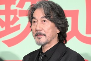 役所広司、映画『銀河鉄道の父』初日舞台挨拶に登場