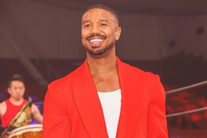 マイケル・B・ジョーダン、映画『クリード 過去の逆襲』ジャパンプレミア レッドカーペットイベントに登場